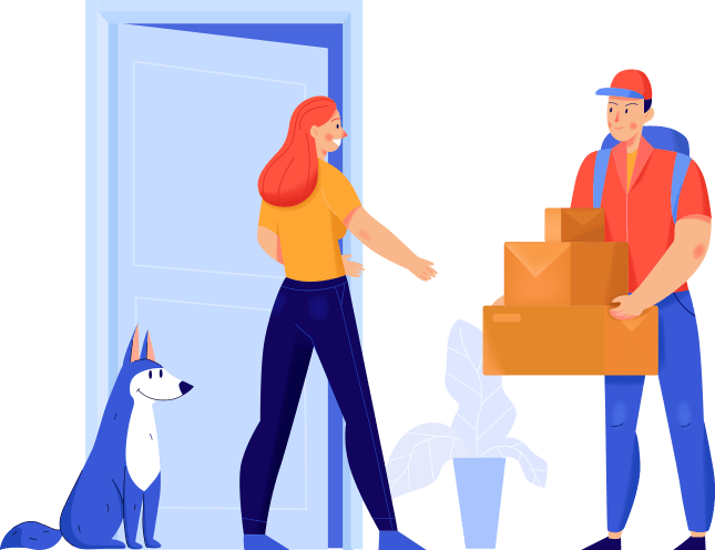 Package Receipt Illustration